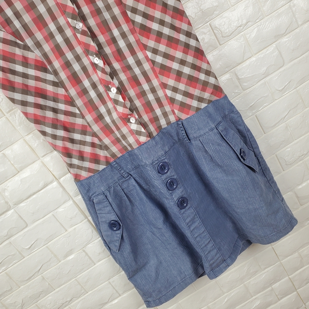 xs checkered casual dress ( 5 for $20 ) - Picture 4 of 8